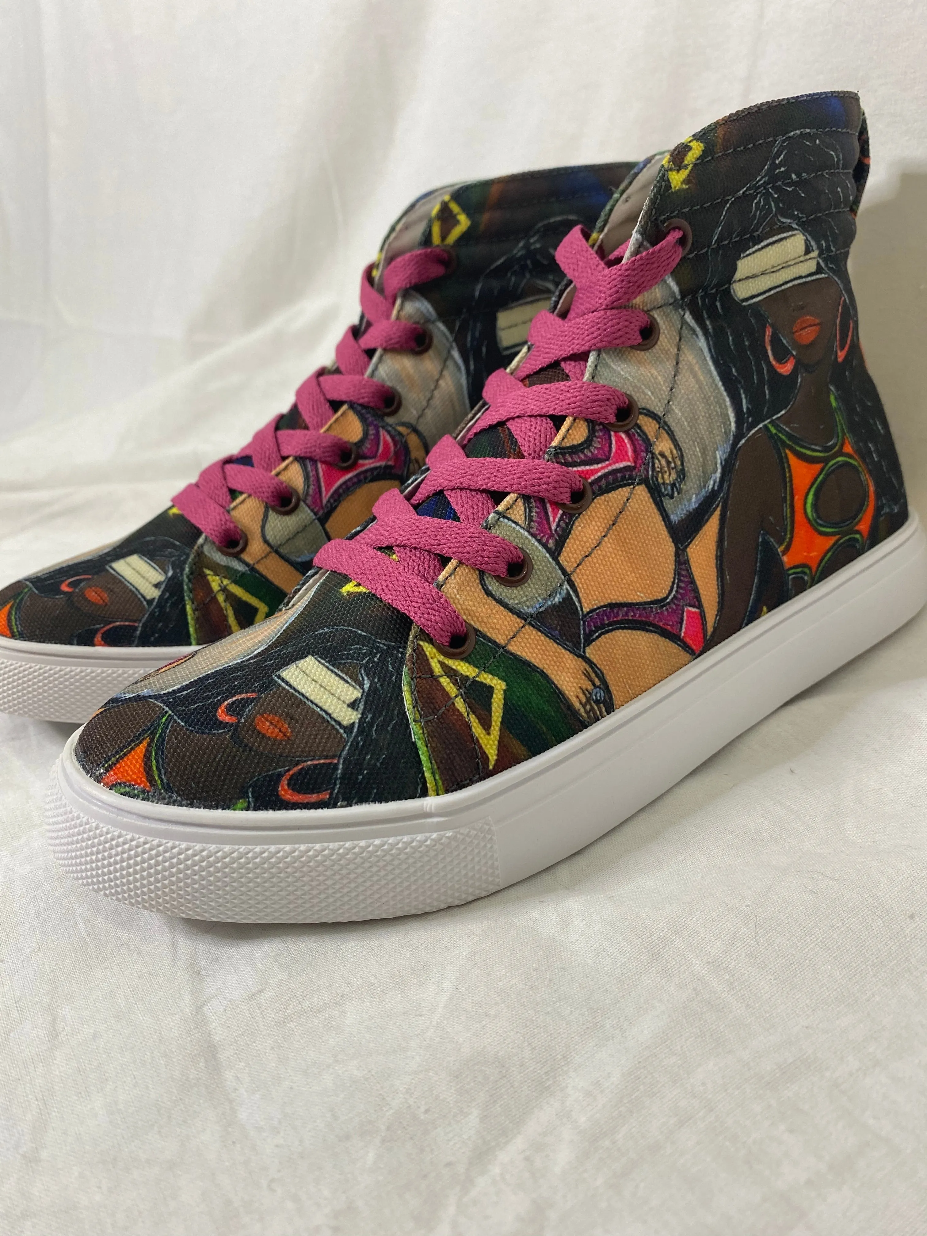 Free Falling High-Top Sneakers