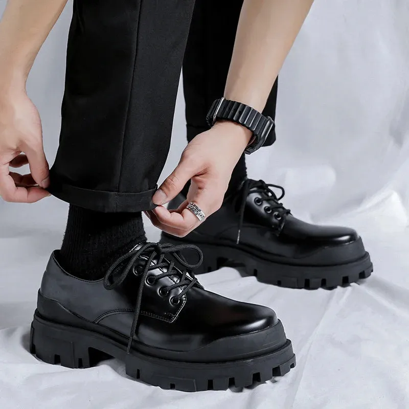 Gentilis Herren Leder Schnür-Oxfords für Geschäft und Bankett