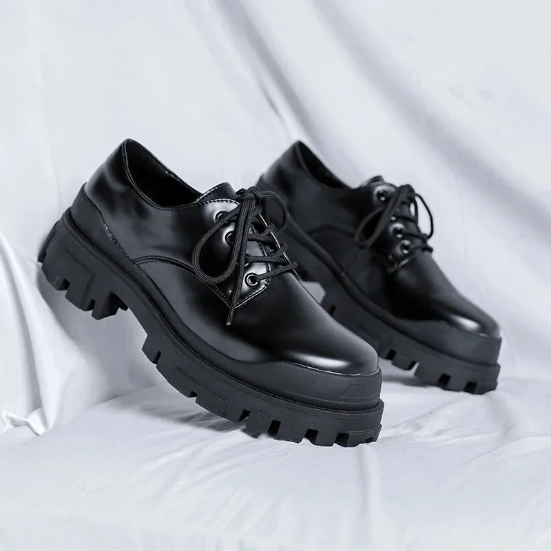 Gentilis Herren Leder Schnür-Oxfords für Geschäft und Bankett