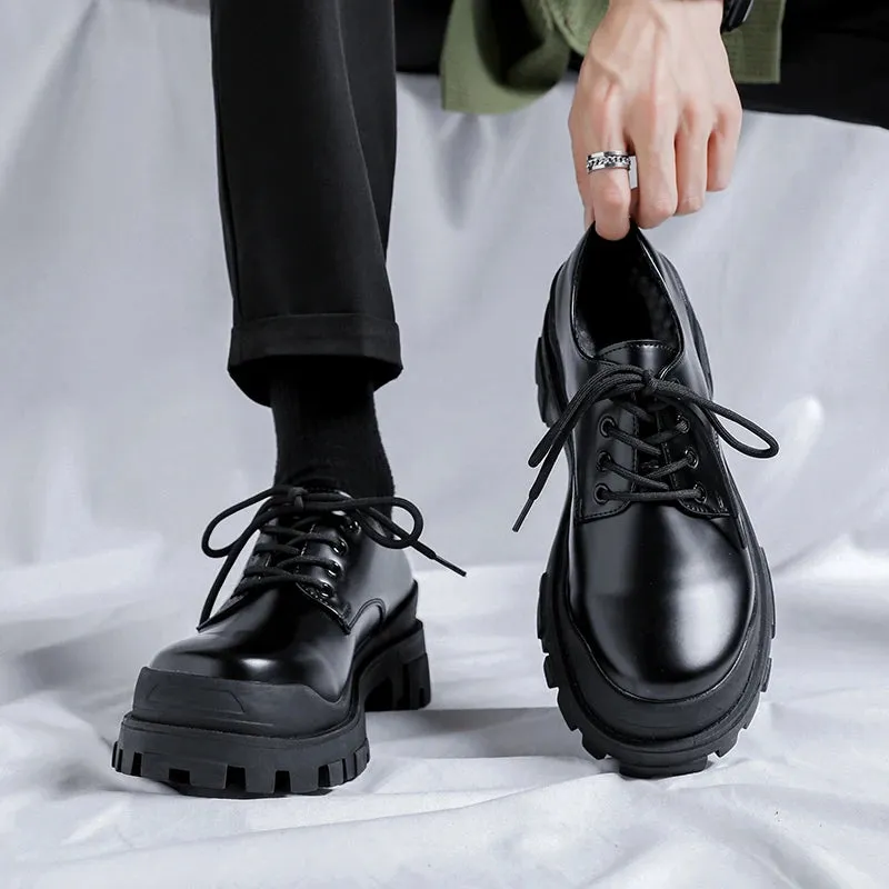 Gentilis Herren Leder Schnür-Oxfords für Geschäft und Bankett