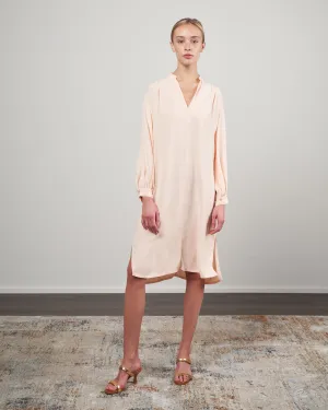 georgette dress - cream