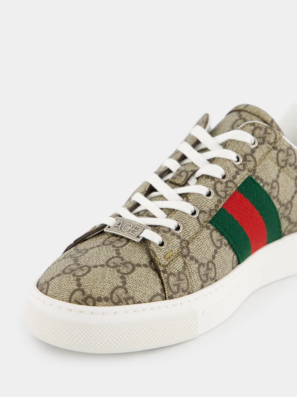 GG Supreme Ace Sneaker With Web