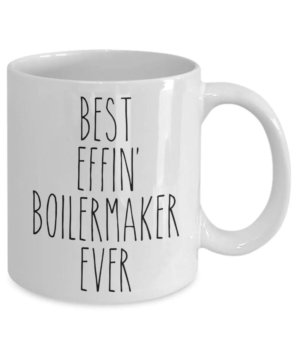 Gift For Boilermaker Best Effin' Boilermaker Ever Mug Coffee Cup Funny Coworker Gifts