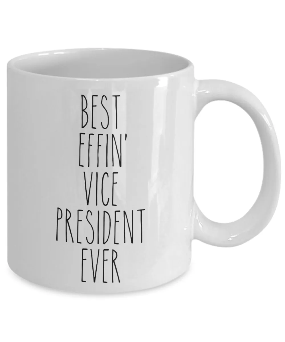 Gift For Vice President Best Effin' Vice President Ever Mug Coffee Cup Funny Coworker Gifts