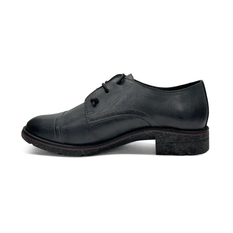 Gina Arch Support Oxford - Black - LB400