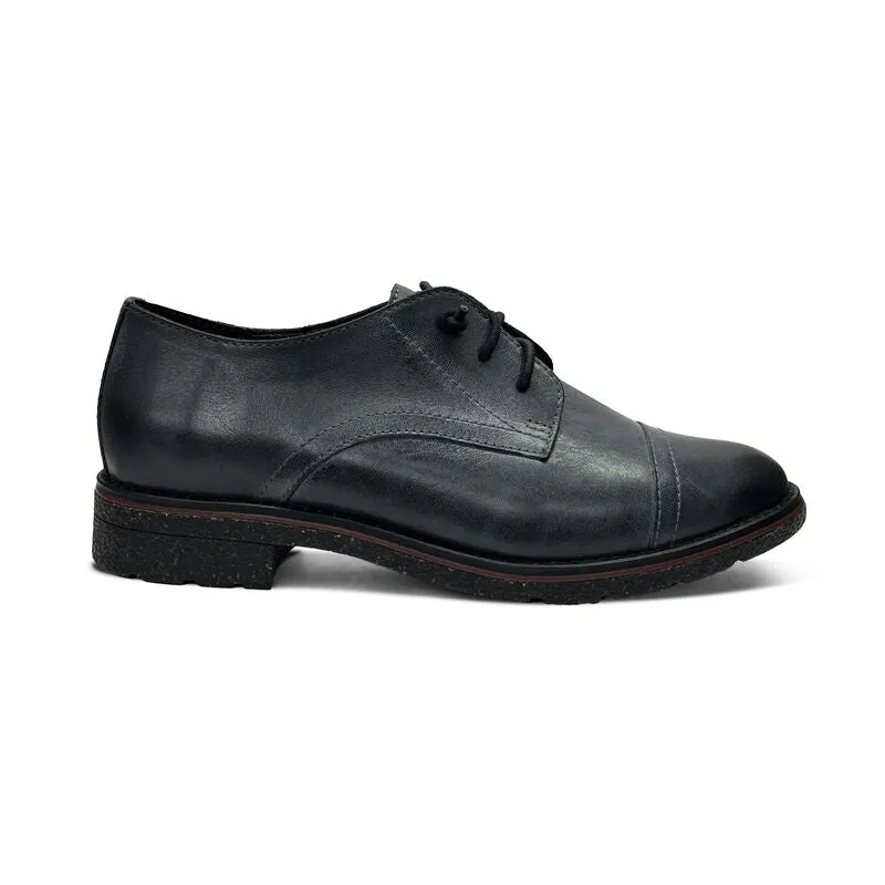 Gina Arch Support Oxford - Black - LB400