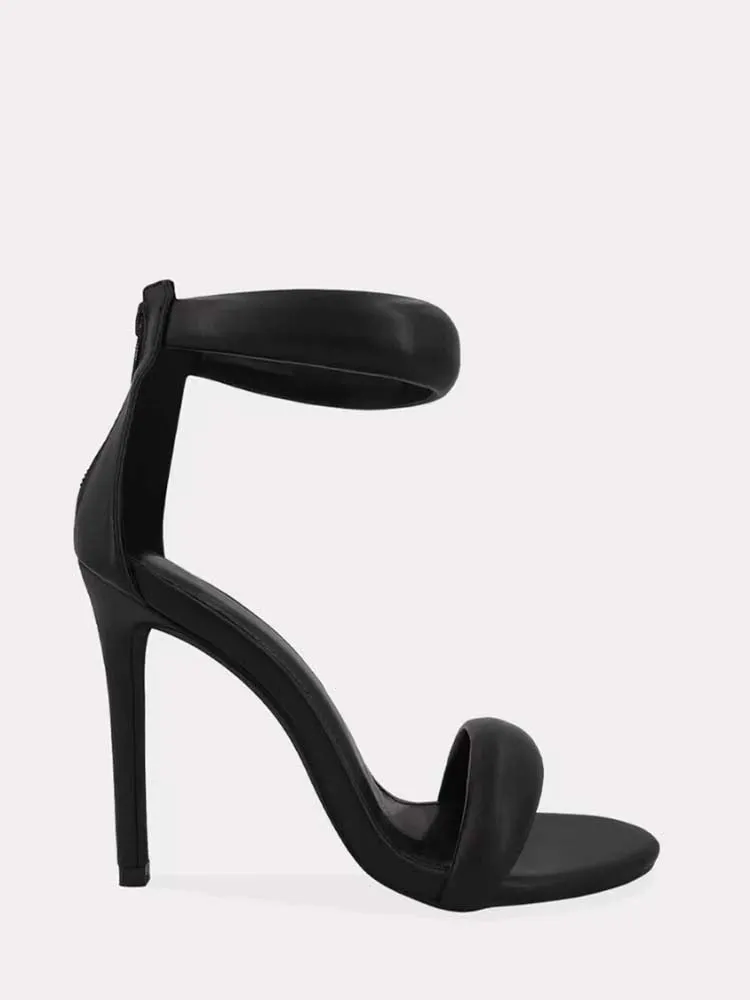 Gold Ankle Strap Sandals