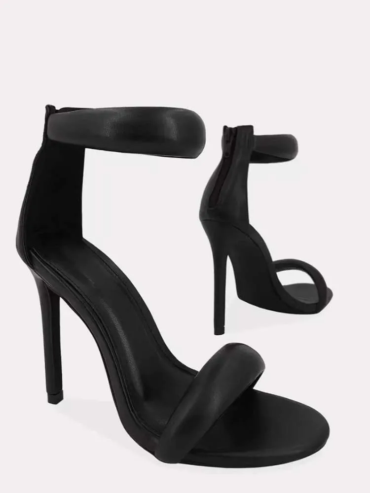 Gold Ankle Strap Sandals