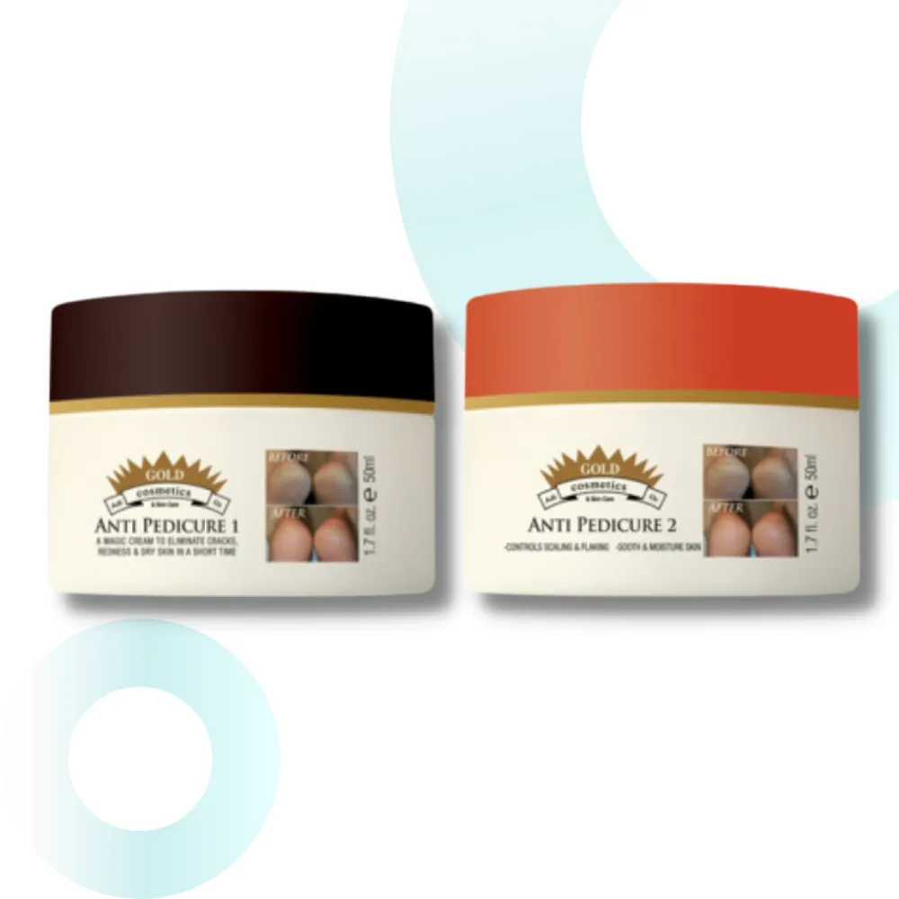 Gold Cosmetics | Anti pedicure 1 & 2