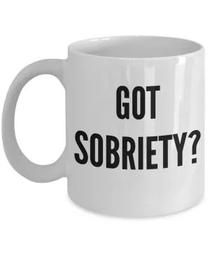 Got Sobriety Mug Ceramic Coffee Cup Gifts