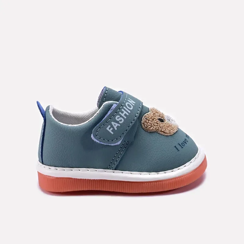 Green Boy Velcro Sneakers 0640081