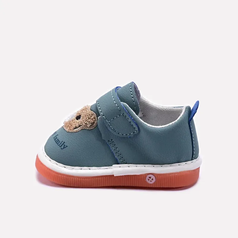 Green Boy Velcro Sneakers 0640081