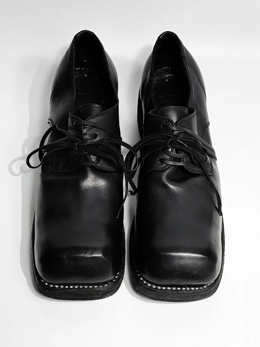 Guidi 9082 Square Toe Laced-up Men