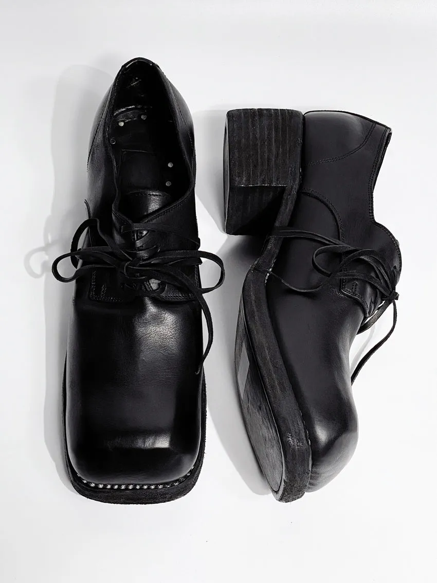 Guidi 9082 Square Toe Laced-up Men