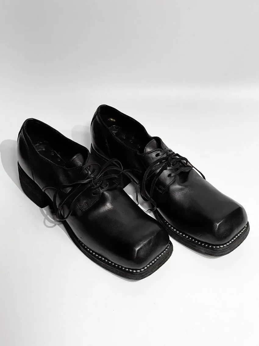 Guidi 9082 Square Toe Laced-up Men