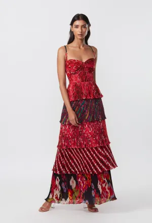 Hand Micro Pleated Dress