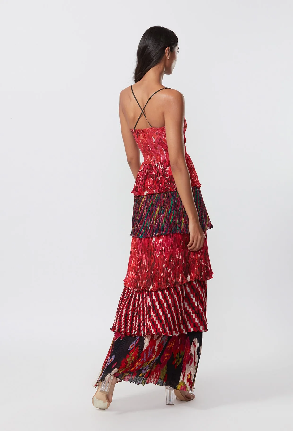 Hand Micro Pleated Dress