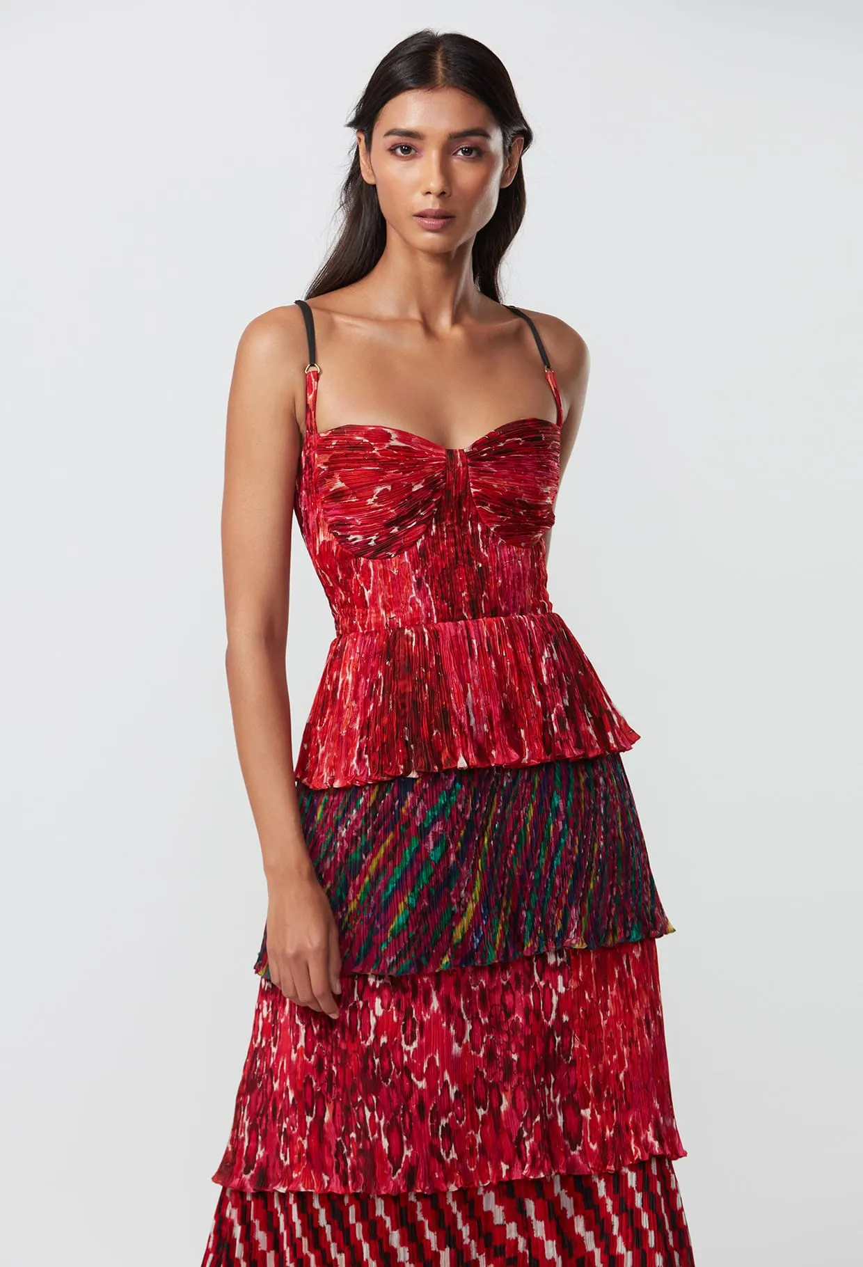 Hand Micro Pleated Dress