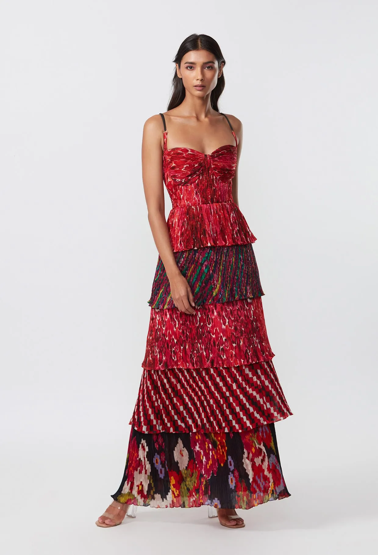 Hand Micro Pleated Dress