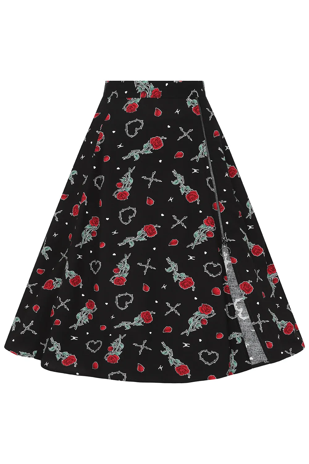 Hell Bunny Zoey Rose Skirt