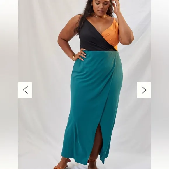 Hutch Colorblocked Maxi Dress