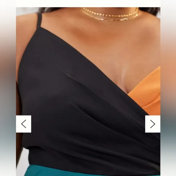 Hutch Colorblocked Maxi Dress