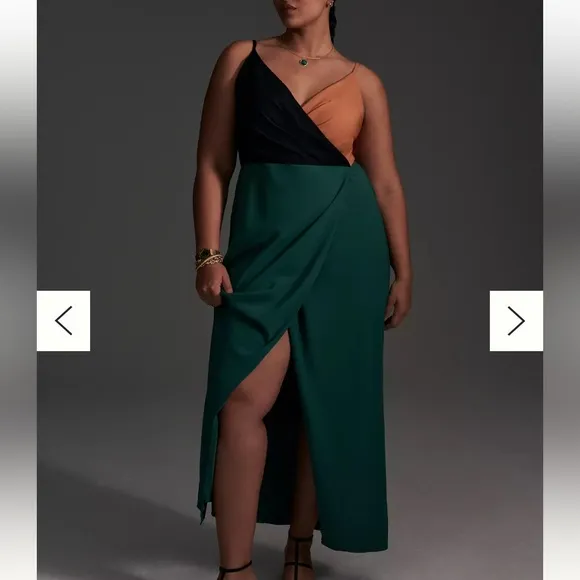 Hutch Colorblocked Maxi Dress
