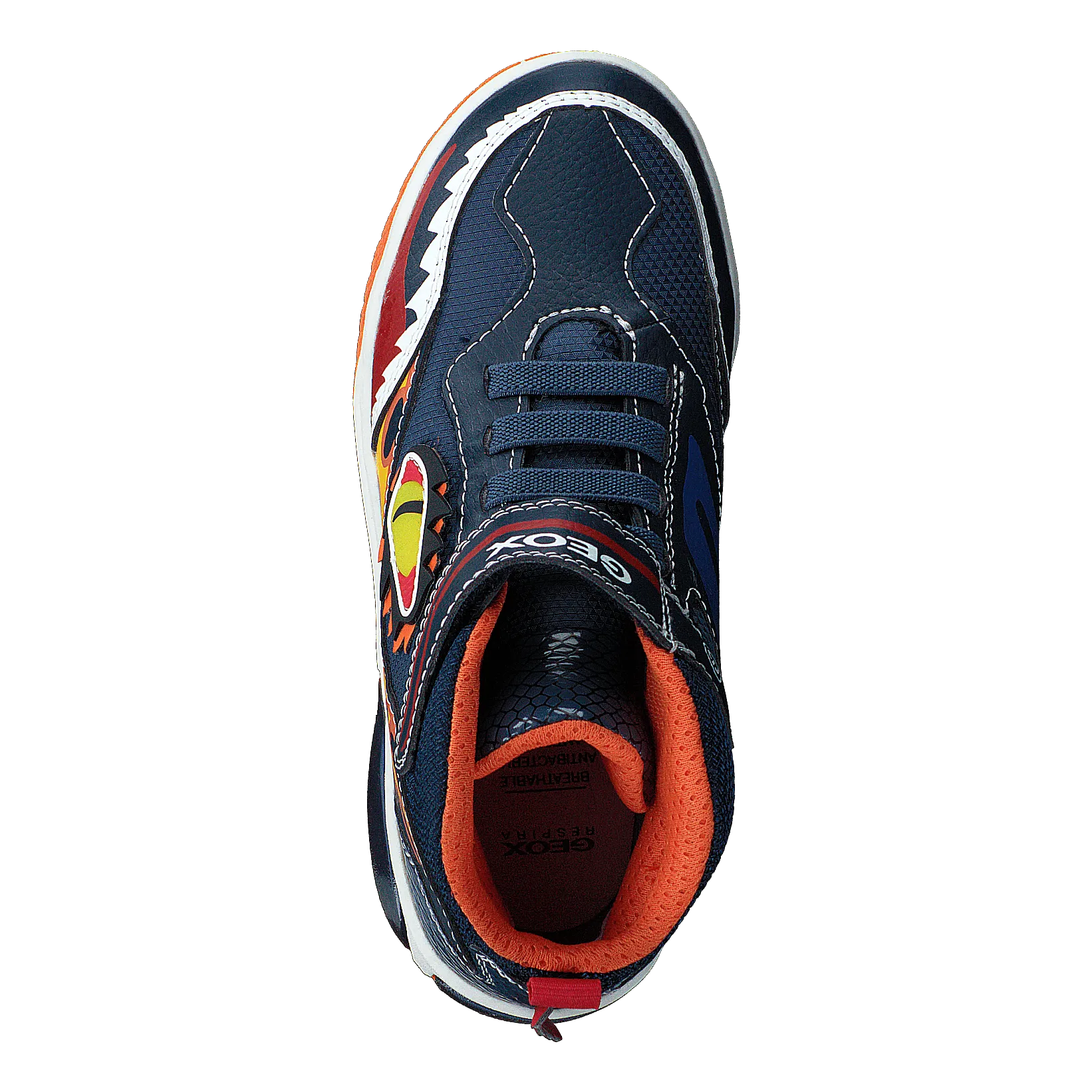 J Inek B. A - Tumb.synt text Navy/orange