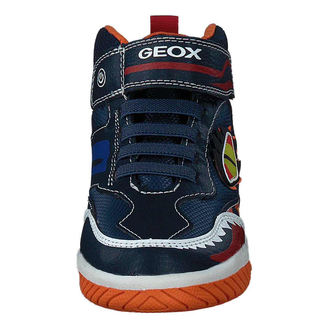 J Inek B. A - Tumb.synt text Navy/orange