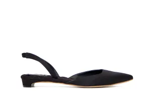 JACKIE Black Satin