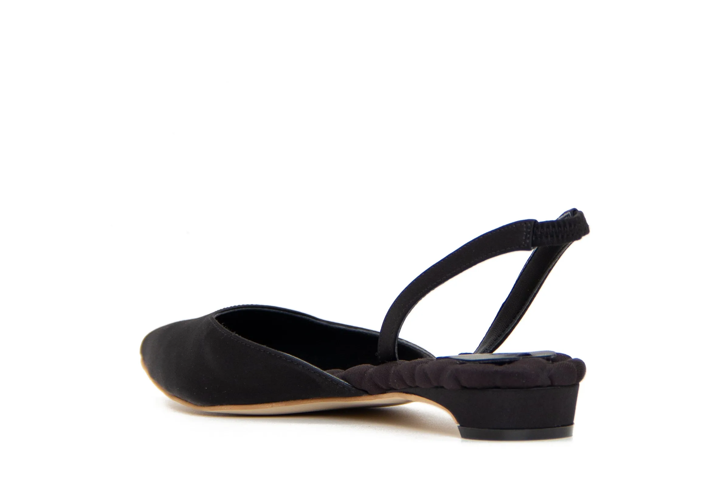 JACKIE Black Satin
