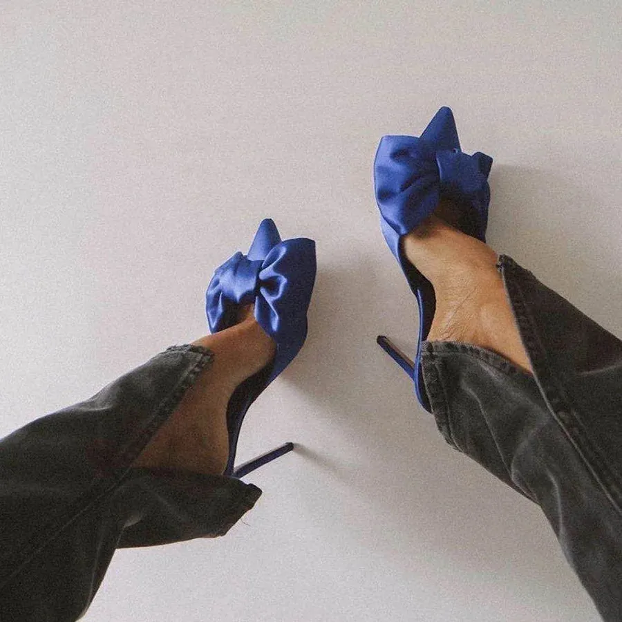 JESSICA BOW MULES