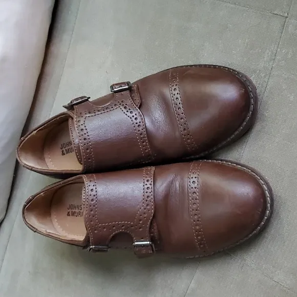 Johnston &amp; Murphy Conrad Double Monk strap oxfords