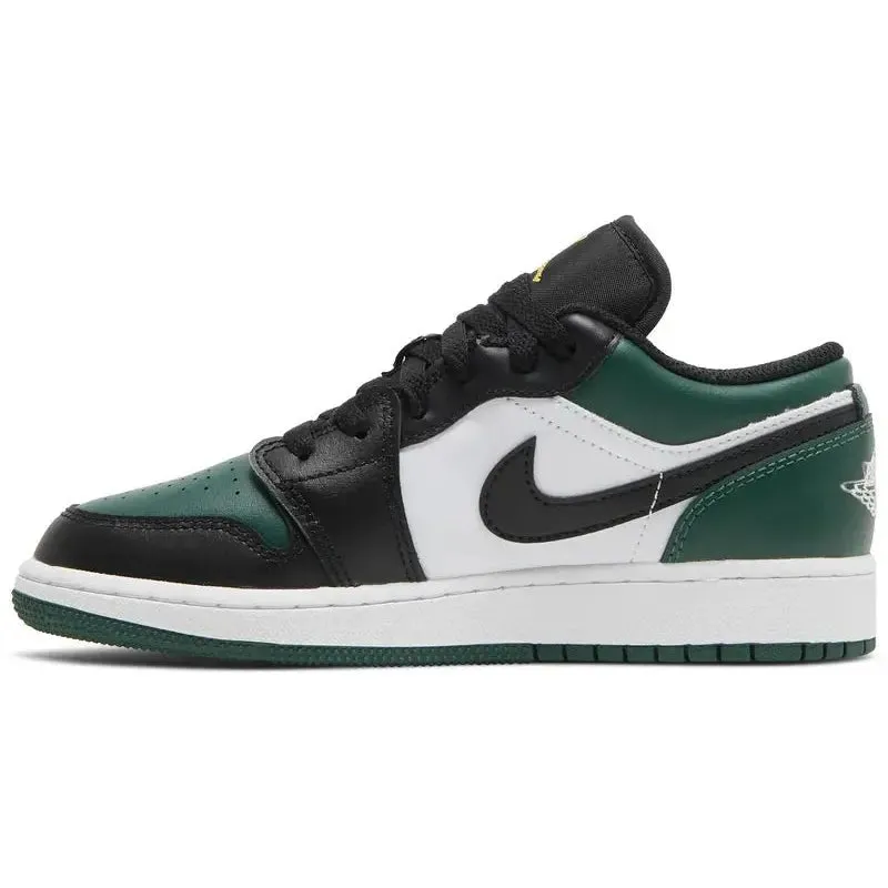 Jordan 1 Low Green Toe (GS)