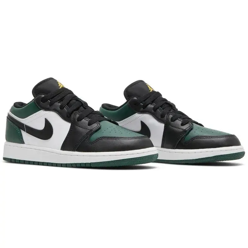 Jordan 1 Low Green Toe (GS)