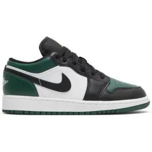 Jordan 1 Low Green Toe (GS)