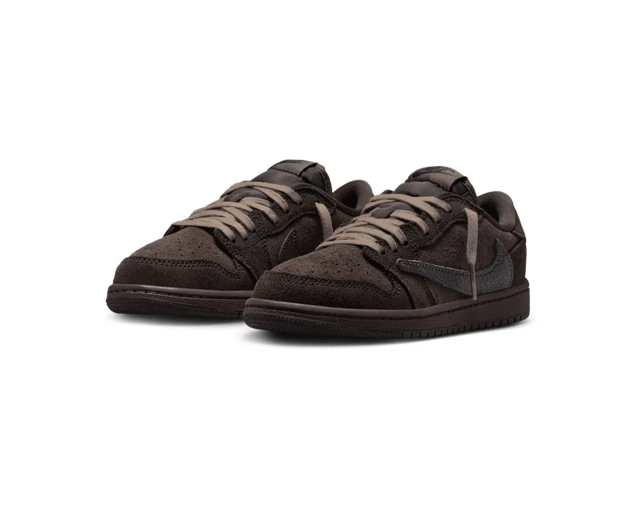 Jordan 1 Retro Low "Travis Scott - Velvet Brown" Pre-school