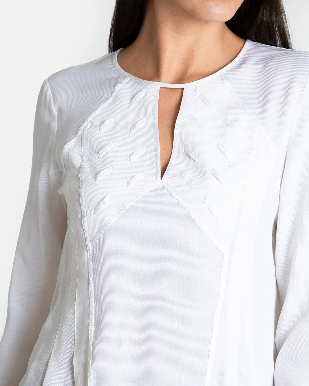 Juliet Keyhole Blouse
