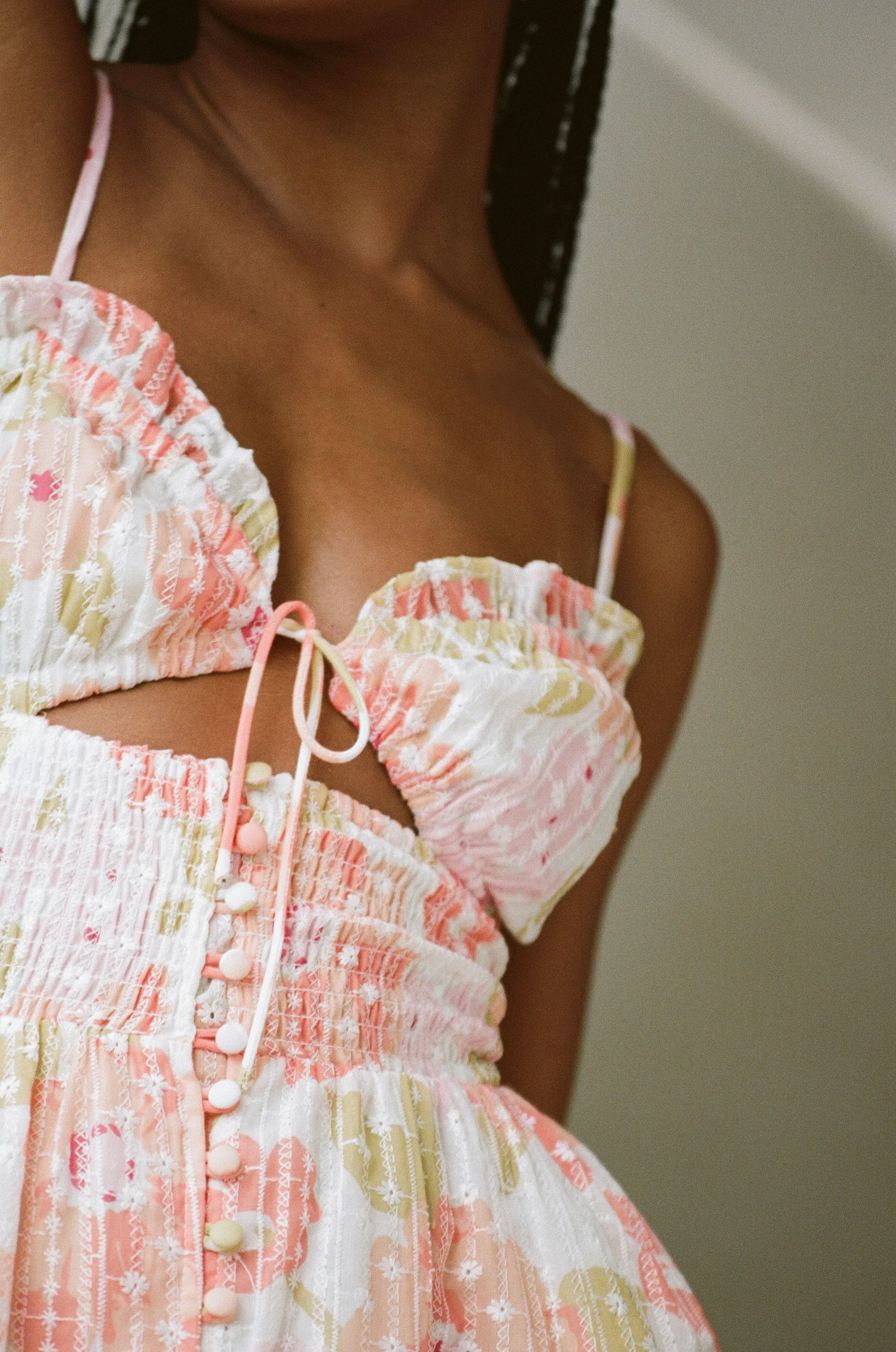 Karolina Shirred Dress