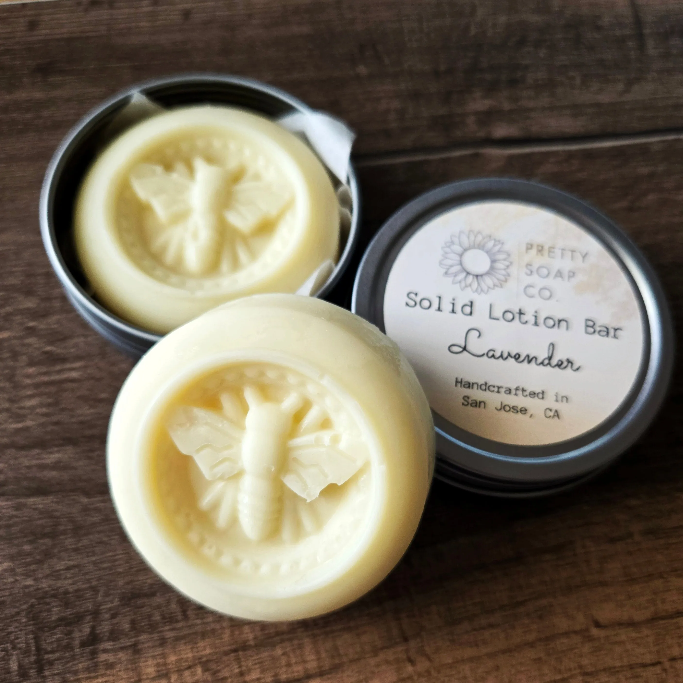 Lavender Solid Lotion Bar