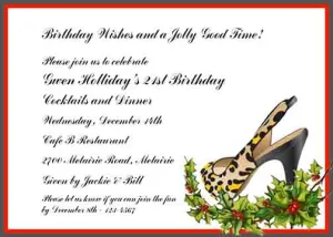 LEOPARD STILETTO CUSTOM INVITATION
