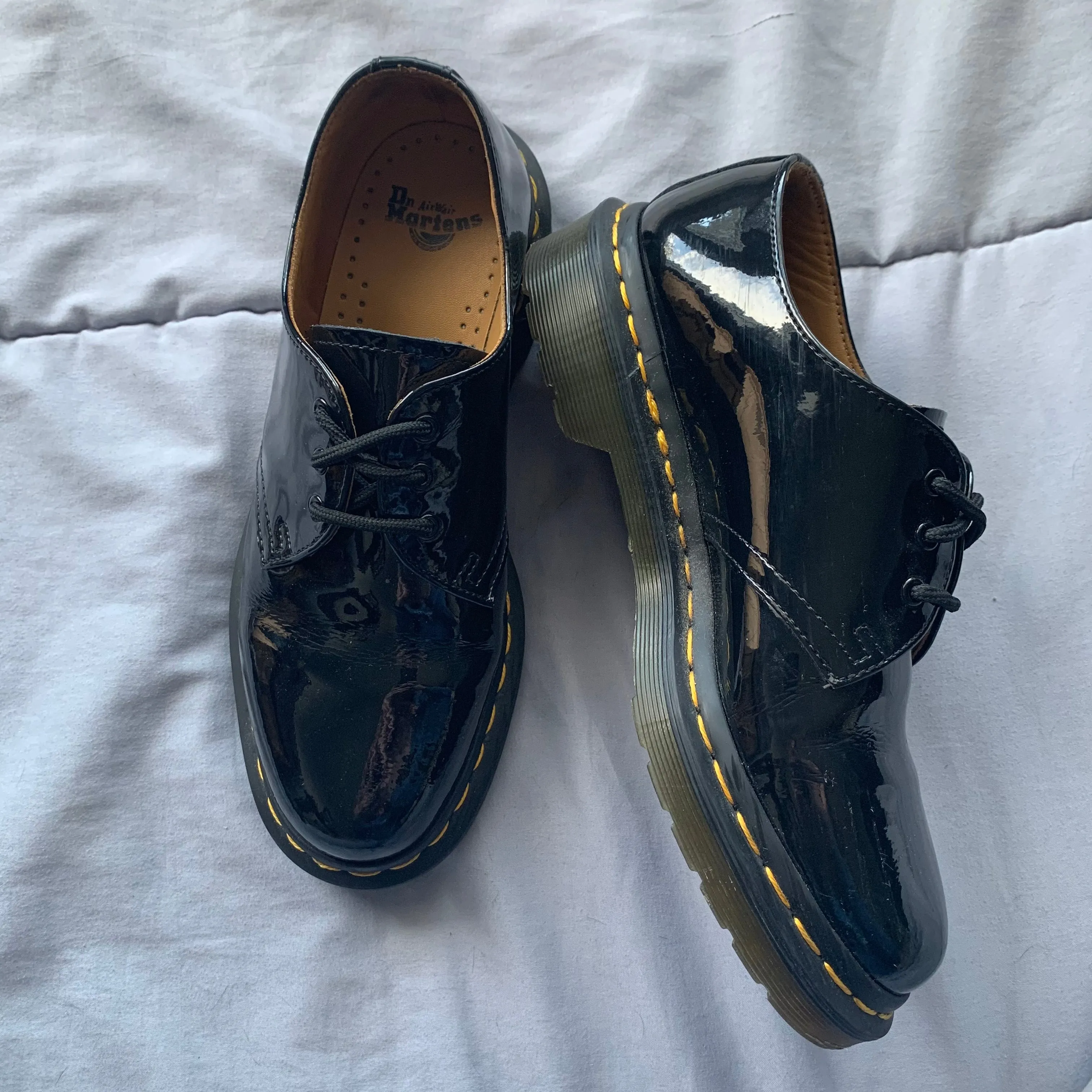 Like new patent oxfords