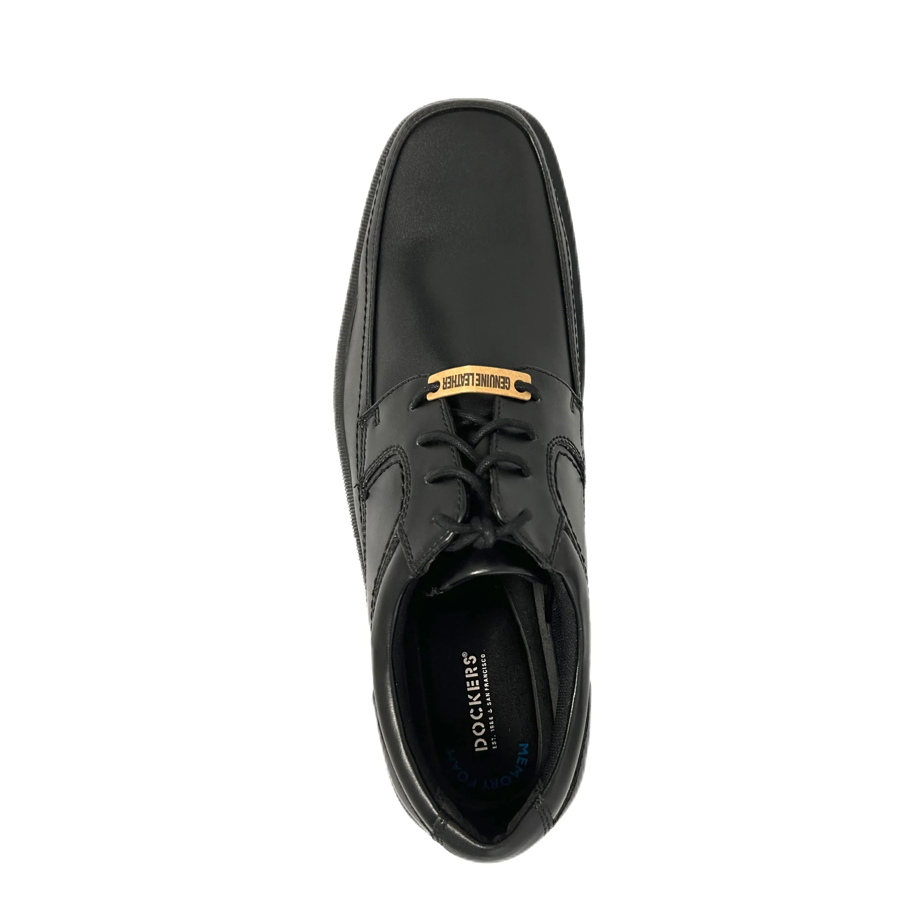 MANVEL Men's Faux Leather Oxfords Shoes