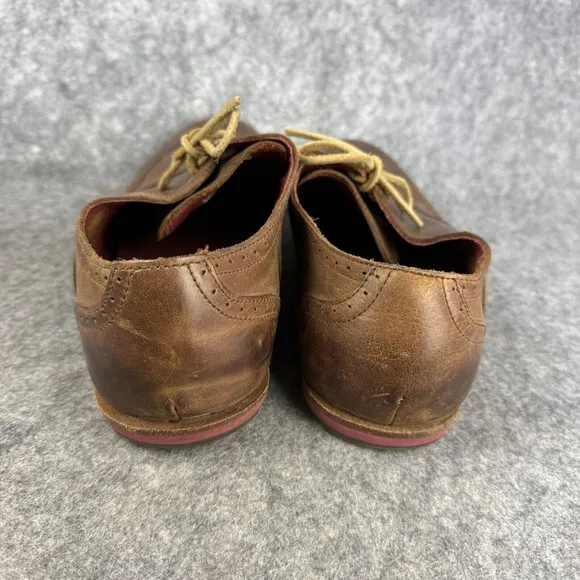 Men's Sorel Brogue Tobacco Leather Oxfords US Brown 11