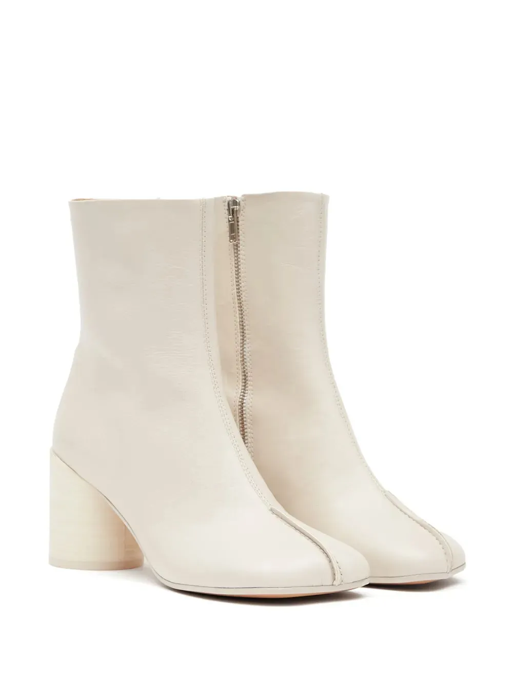 MM6 Maison Margiela Anatomic 70mm leather ankle boots