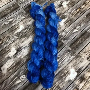 Mockingbird Sock Mini Skein - Cobalt