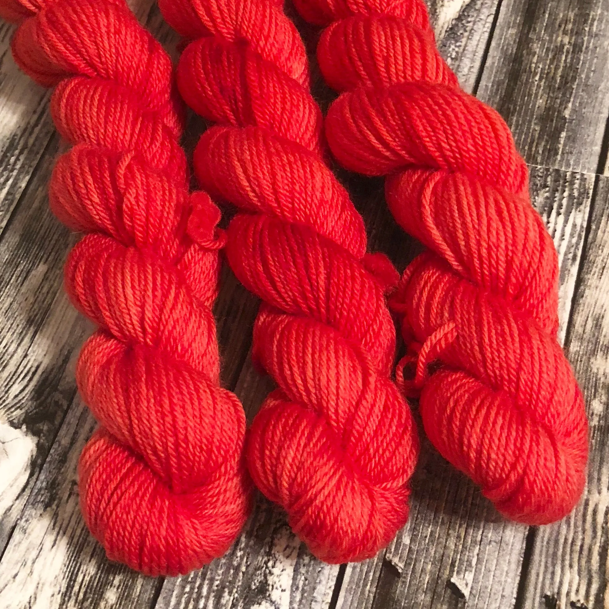 Mockingbird Sock Mini Skein - Poppy