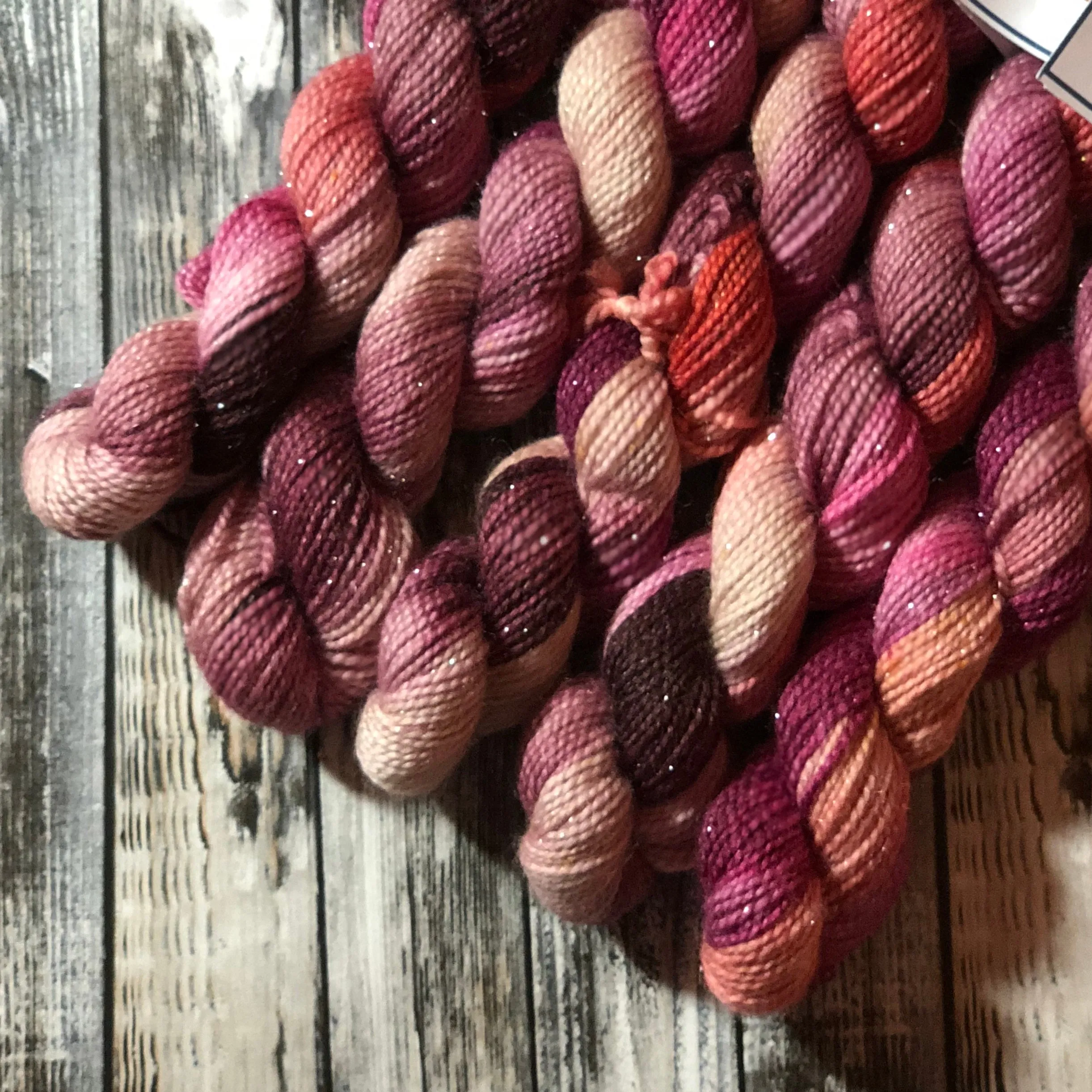 Monarch Silver Sock Mini Skein - Blossom