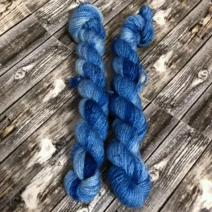 Monarch Silver Sock Mini Skein - Peacock Plume