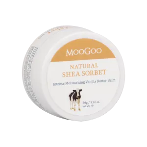 MooGoo Natural Shea Sorbet Intense Moisturising Vanilla Butter Balm